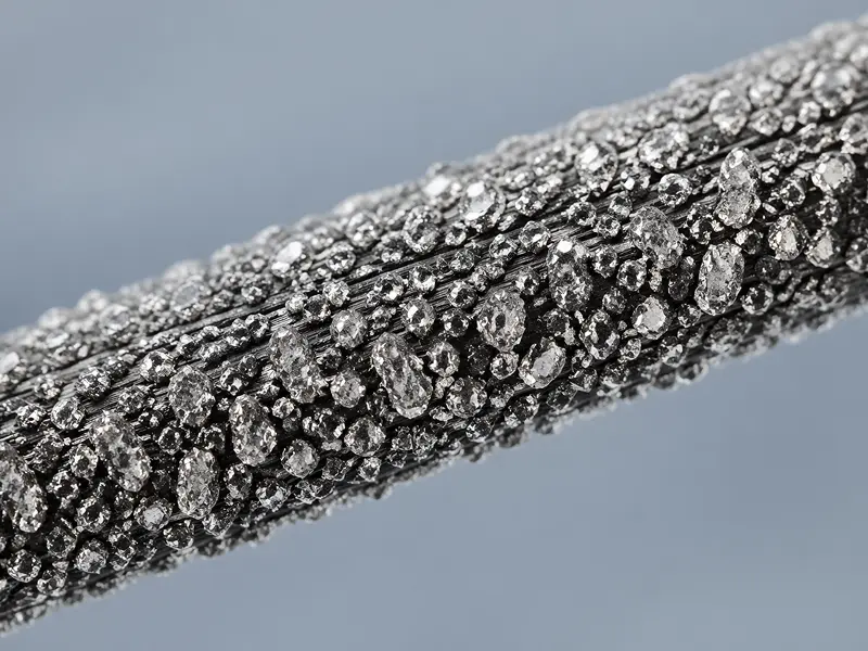 Electroplated Diamond Texture
